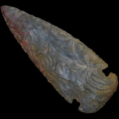 3 3/4" x 1 7/16" E-Notched Thebes, Motley & Leithoff COA, Franklin Co., Ohio