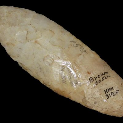 4 1/8" Blade, Found in Brown Co. IL, Ex Herb Mangold