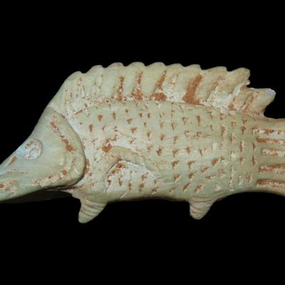 1 3/4" Ancient Egyptian Fish Pendant, New Kingdom