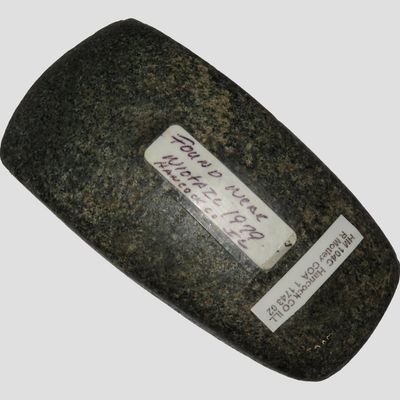 4 3/4" x 1 1/8" x 2 3/8" Celt, Motley COA, Hancock Co., Illinois