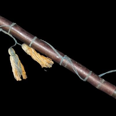 7 7/8" Colonial / Native American Snake Pipe, East Lyme, Connecticut, Reportedly Found in a Dilapidated Barn More Than 55 Years Ago,...