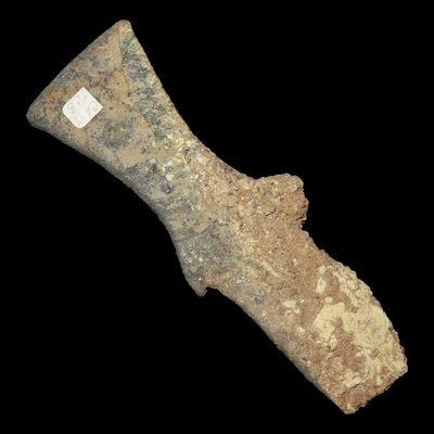 5 1/2" Ceremonial Copper Axe, Peru, Great Patination