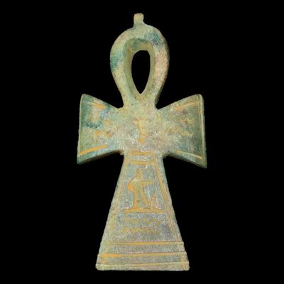 2 3/4" Ancient Egyptian Ankh, Key of Life, Representing Eternal Life, Breath, and Spiritual Protection