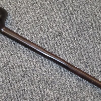 9 1/8" Maasai Rungu Tribal Club, Ironwood