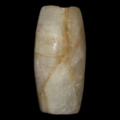 7/8" x 1 13/16" Pre-Columbian Tube Bead, Motley & Leithoff COA, Belize