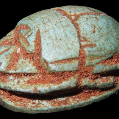 7/8" Ancient Egyptian Scarab, New Kingdom
