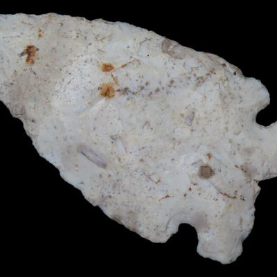 2 3/4" Howard County Side Notch, Local Chert, Clay Co., Arkansas