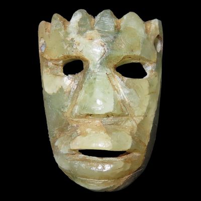 9/16" x 3/4" Pre-Columbian Miniature, Motley & Leithoff COA, Southern Mexico