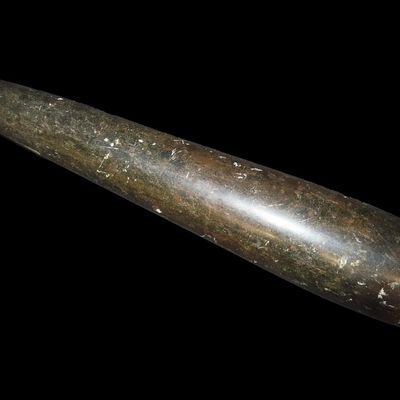 13 3/4" Steatite Tube Pipe, West Virginia, Broken in Shipping, All Pieces Included