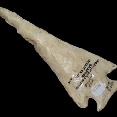4 15/16" x 5/8" Hardin Point, Perino COA, Grafton, Jersey Co., Illinois
