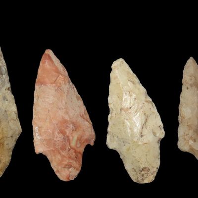 Lot of 4 Adena Points, Central States
