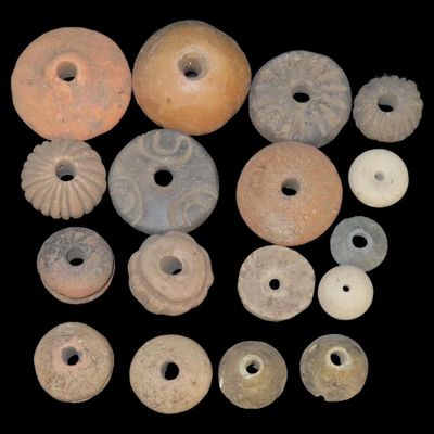 Lot of Pre-Columbian Beads, Mexico