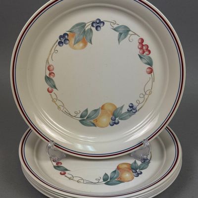 Corelle Abundance Stoneware Dinner Plates