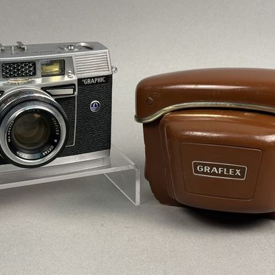 Graflex Graphic 35 Jet Rangefinder Camera