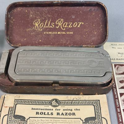 Rolls Razor Imperial Stainless Metal Case