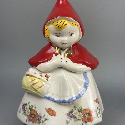 Hull Pottery Little Red Riding Hood Cookie Jar