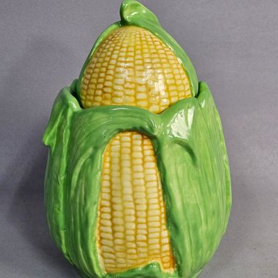 Shawnee Corn King Ceramic Cookie Jar