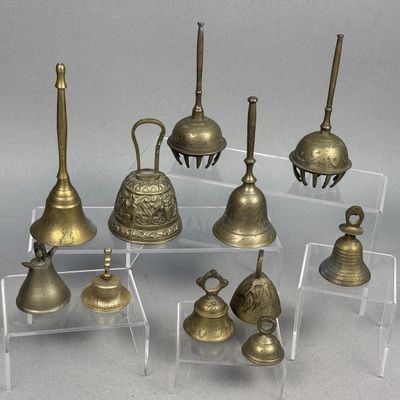Commodore Solid Brass & Mixed International Bell Collection