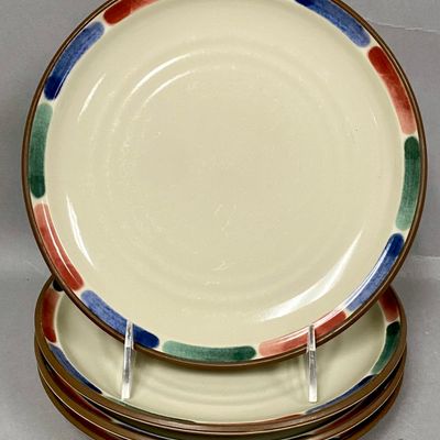 Noritake Warm Sands Stoneware Salad Plates