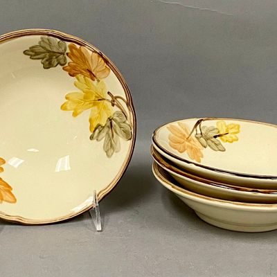 Franciscan October Earthenware Soup Bowls