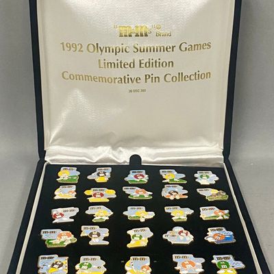 M&M's 1992 Olympic Summer Games Pin Set