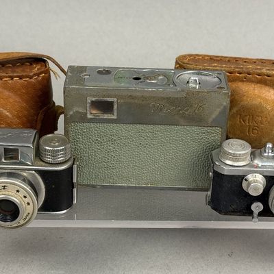 Whittaker Kiku & Hit Subminiature Cameras