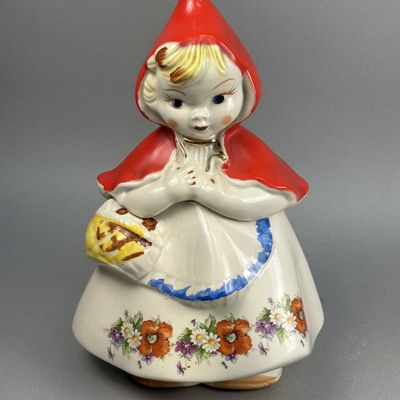 Hull Little Red Riding Hood Cookie Jar