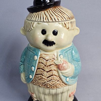 Ceramic Gentlemen Cookie Jar
