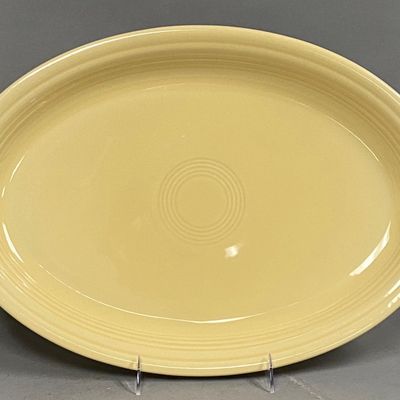 Fiesta Yellow Oval Serving Platter