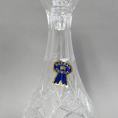 Beyhan Cristal Turkish Glass Decanter