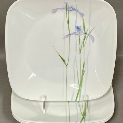 Corelle Shadow Iris Vitrelle Plates