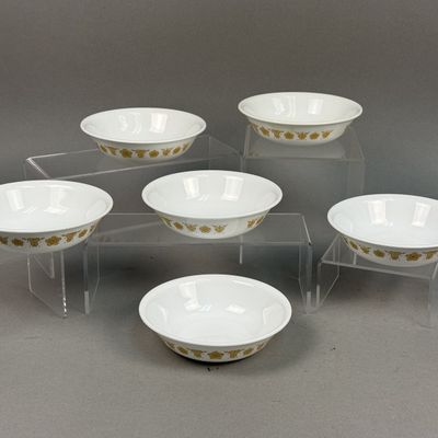 Corelle Butterfly Gold Vitrelle Bowls