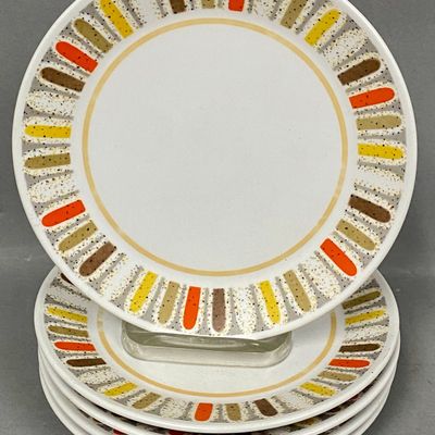 Noritake Progression Mardi Gras Bread Plates