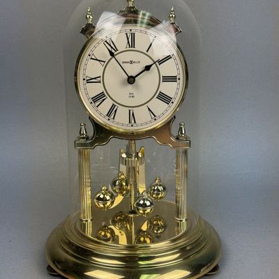 Howard Miller Brass-Tone Dual Chime Anniversary Clock