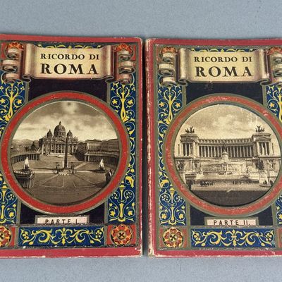 Ricordo di Roma Souvenir Postcard Booklets