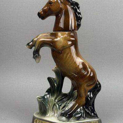 Regal China Rearing Horse Ceramic Decanter