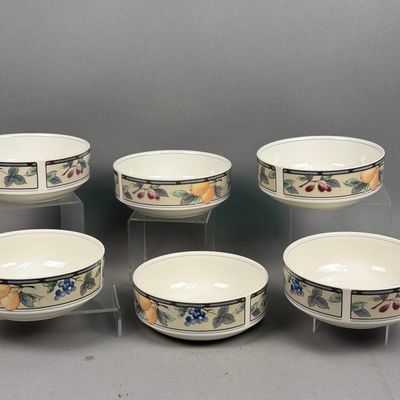Mikasa Intaglio Garden Harvest Ceramic Bowls