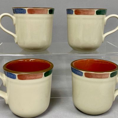 Noritake Warm Sands Stoneware Mugs