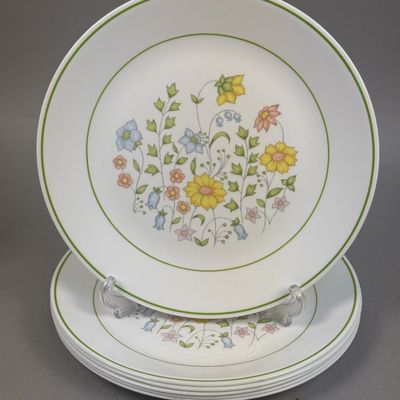 Corelle Spring Meadow Porcelain Dinner Plates