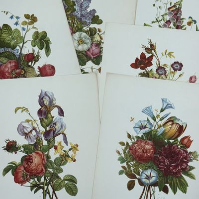 Jean-Louis Prevost Bouquets Floral Prints Sidney Z Lucas