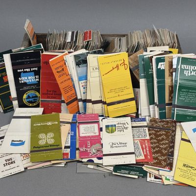Large Collection Vintage Mixed Matchbook Covers