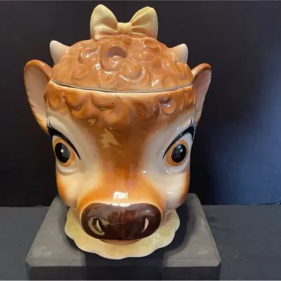 “Beulah The Cow”Cookie Jar