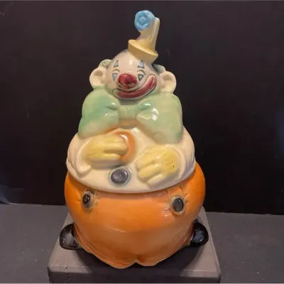“Happy Clown” Cookie Jar