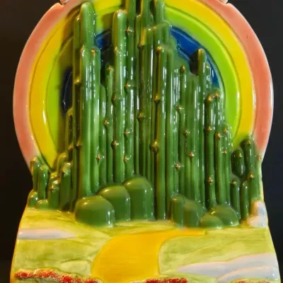 The Wizard Of Oz Emerald City Cookie Jar