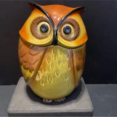 Owl Cookie Jar
