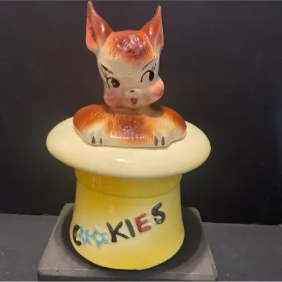 “Magic Bunny” Cookie Jar