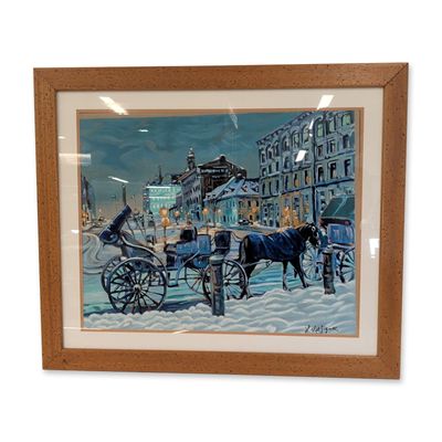 Littorio Del Signore (Italian-Canadian, b. 1938) Serigraph on Paper, Signed & Numbered w/ COA