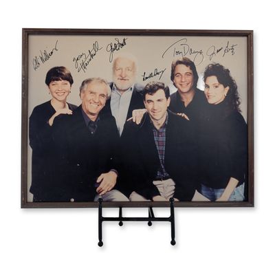 Wrong Turn at Lungfish Autographed Cast Board Mounted Print