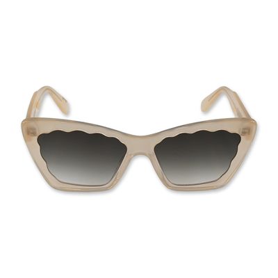 KREWE Brigitte Blonde Acetate Sunglasses