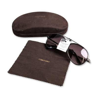 Tom Ford Ramone TF149 Aviator Sunglasses with Case